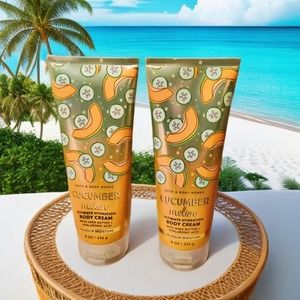💚 CUCUMBER MELON BODY CREAM 2-PIECE SET by Bath and Body Works
